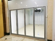 سفارشی نمایش اتاق سرد با 5 درب شیشه ای / راه رفتن در اتاق سرد 2 ~ 8 ºC
